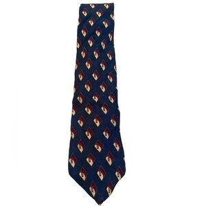 Bill Blass Black Label Imported Silk Tie - Blue and Red